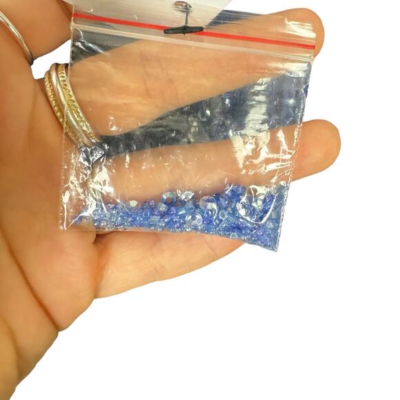 Parker NWT Royal Blue Beaded Embellished Off the Shoulder Sheer Top - Picture 16 of 16